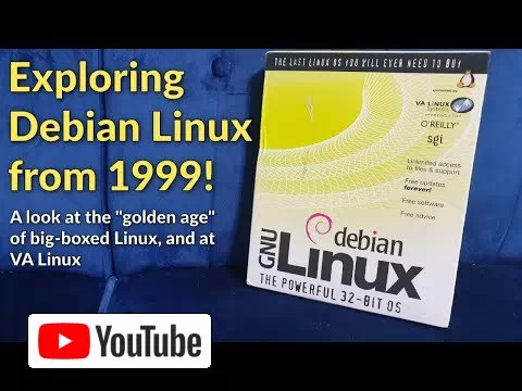 Installing Debian Linux 2.1 From 1999 Was A Painful Experience ... :: YouTube