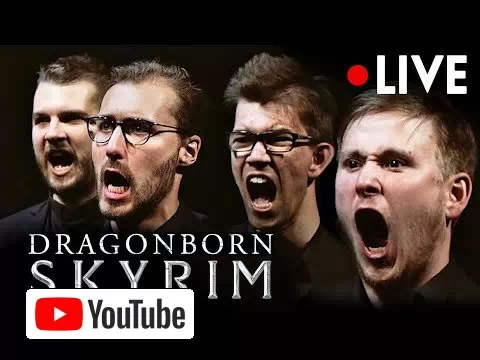 SKYRIM Dragonborn Theme LIVE [4K] CHOIR & ORCHESTRA CONCERT | Music from OST Soundtrack(Dovahkiin) :: YouTube
