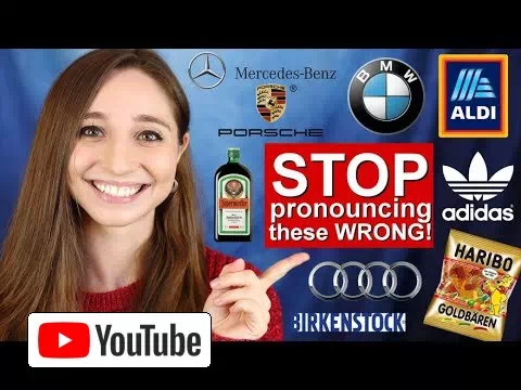 15 German brands YOU pronounce WRONG! | Feli from Germany :: YouTube