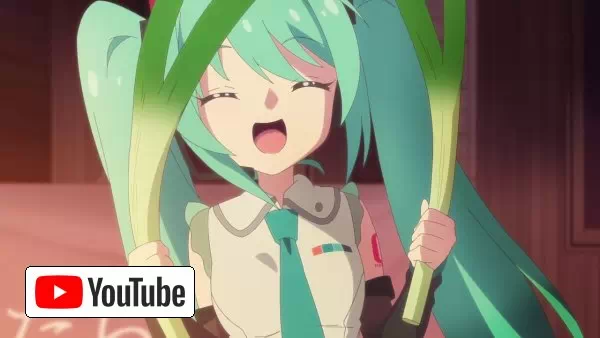 Hatsune miku Singing / Jashin-chan Dropkick X Episode 07 English Subbed :: YouTube