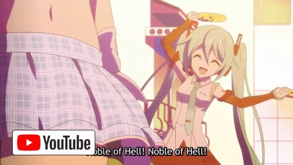 Most Frames with Hatsune Miku in Jashin-chan Dropkick X :: YouTube