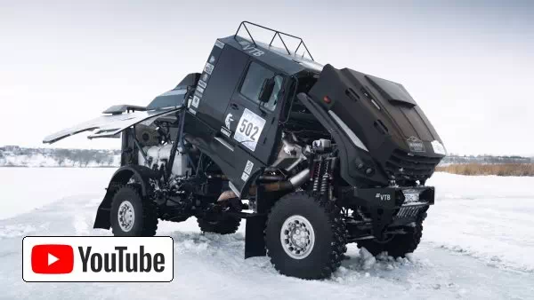 Как устроен гоночный КАМАЗ? :: YouTube