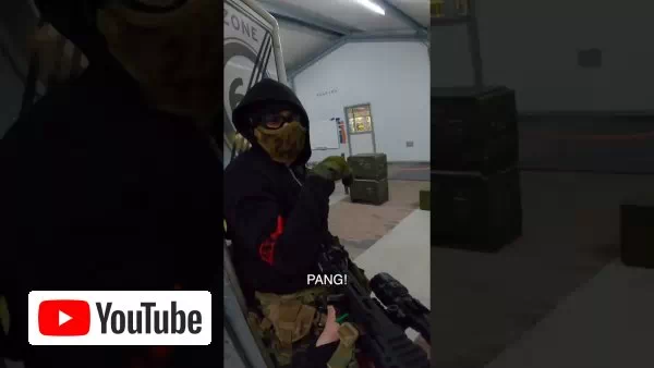 Getting hit by your own PEW PEW ! #shorts :: YouTube