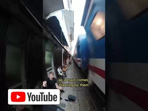 The train that blasts thru bars has been shut down 🚂 :: YouTube