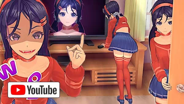 Horror Game Where Your ANIME Waifu Sucks You into your phone - MiSide :: YouTube