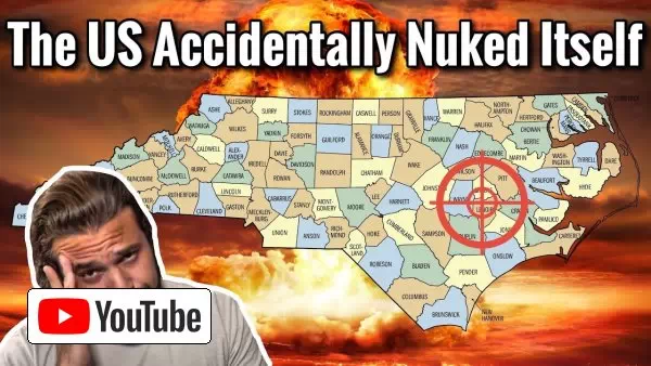 Правительство США Сбросило Ядерную Бомбу на Северную Каролину.. Дважды // Brandon Herrera на Русском :: YouTube