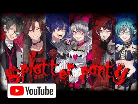 【誰に〇されたい?】『Splatter Party』を6人でダークに歌ってみた【ver.鱈夢汚雲利松】 :: YouTube